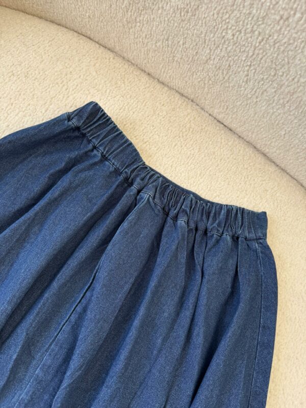 Jupe Denim Fluide – Image 2
