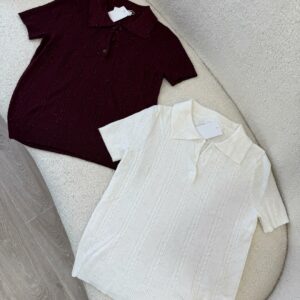 Polo maille chic