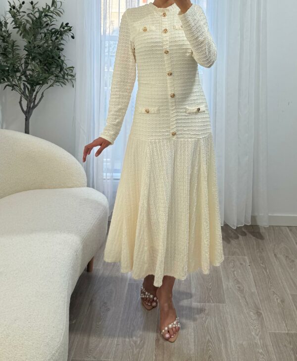 Robe Classique Perle