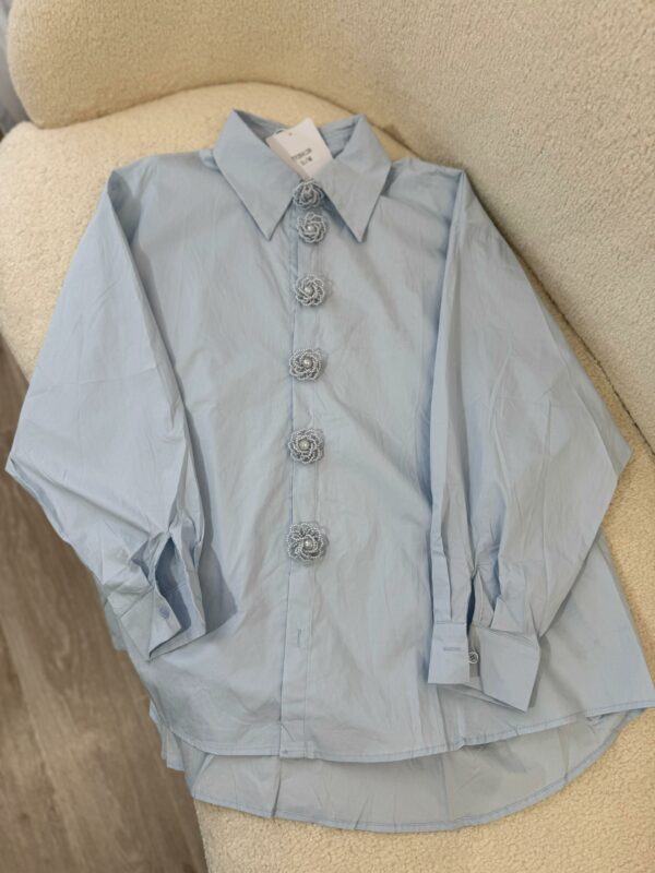 Chemise Boutons Fleur – Image 3