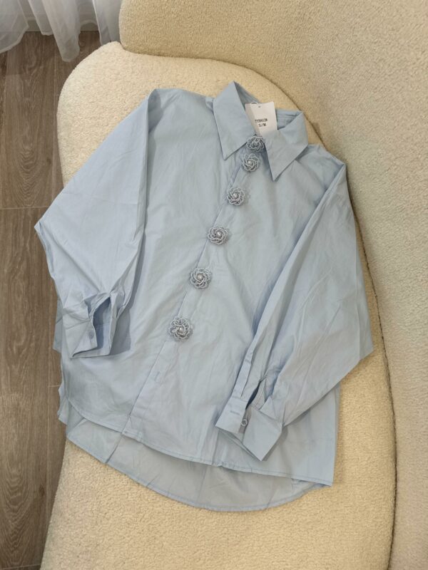 Chemise Boutons Fleur