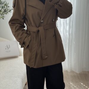 Trench À Capuche Amovible