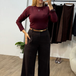 Pantalon Fluide Tailleur