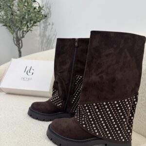 Bottes Suédine à Revers