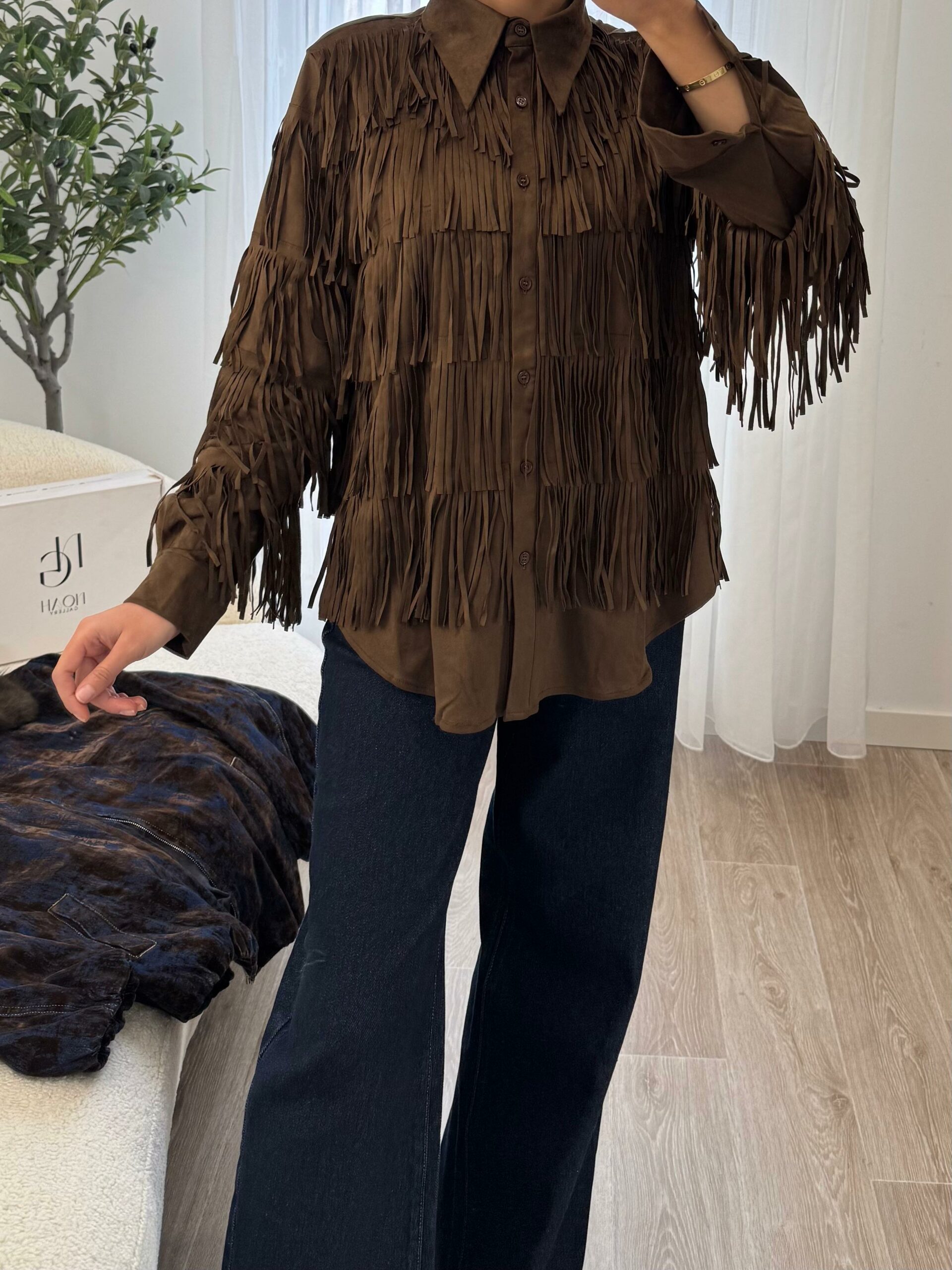 Chemise Arizona à Franges – Image 6