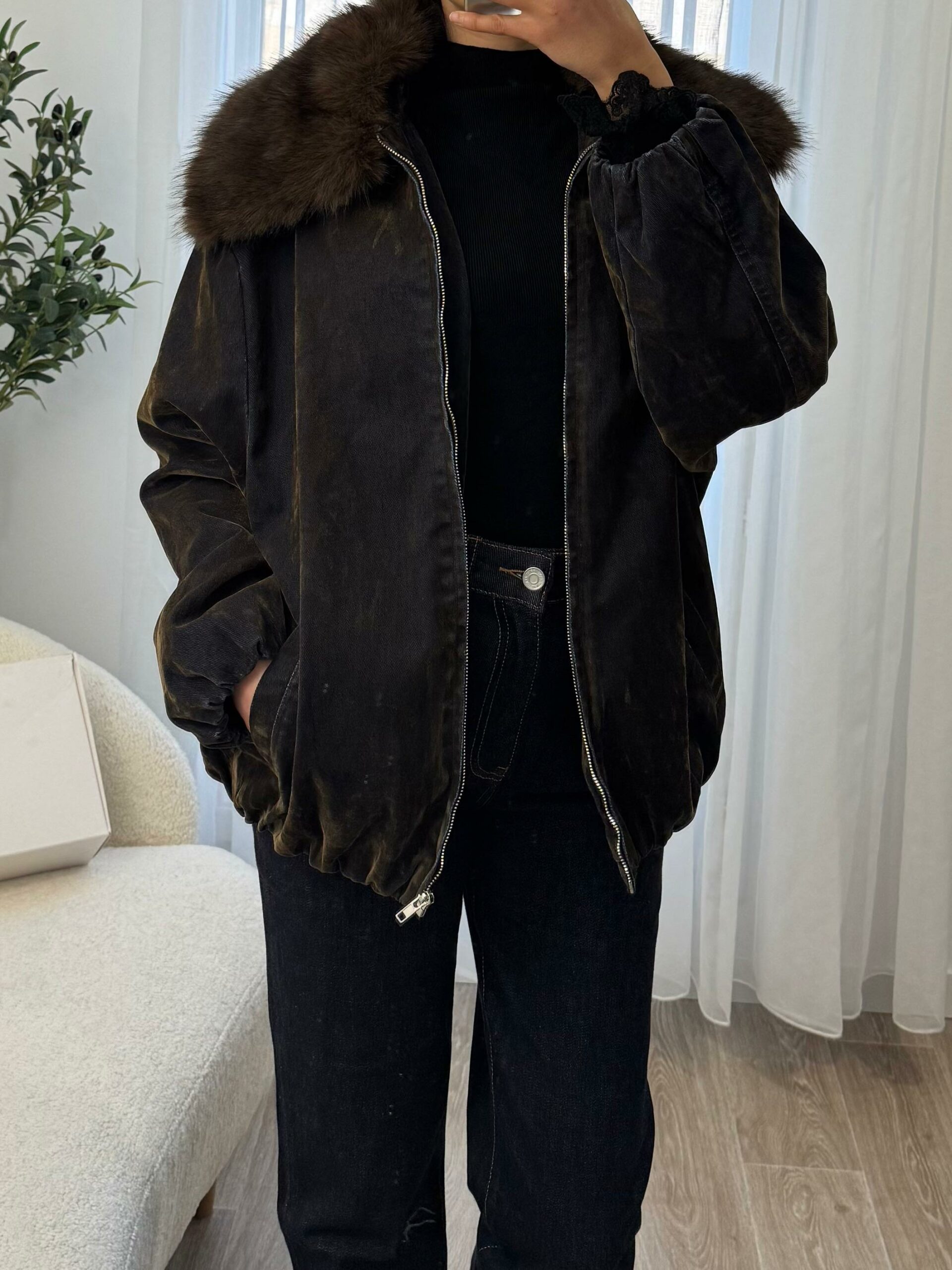 Veste Velours Élégance – Image 3