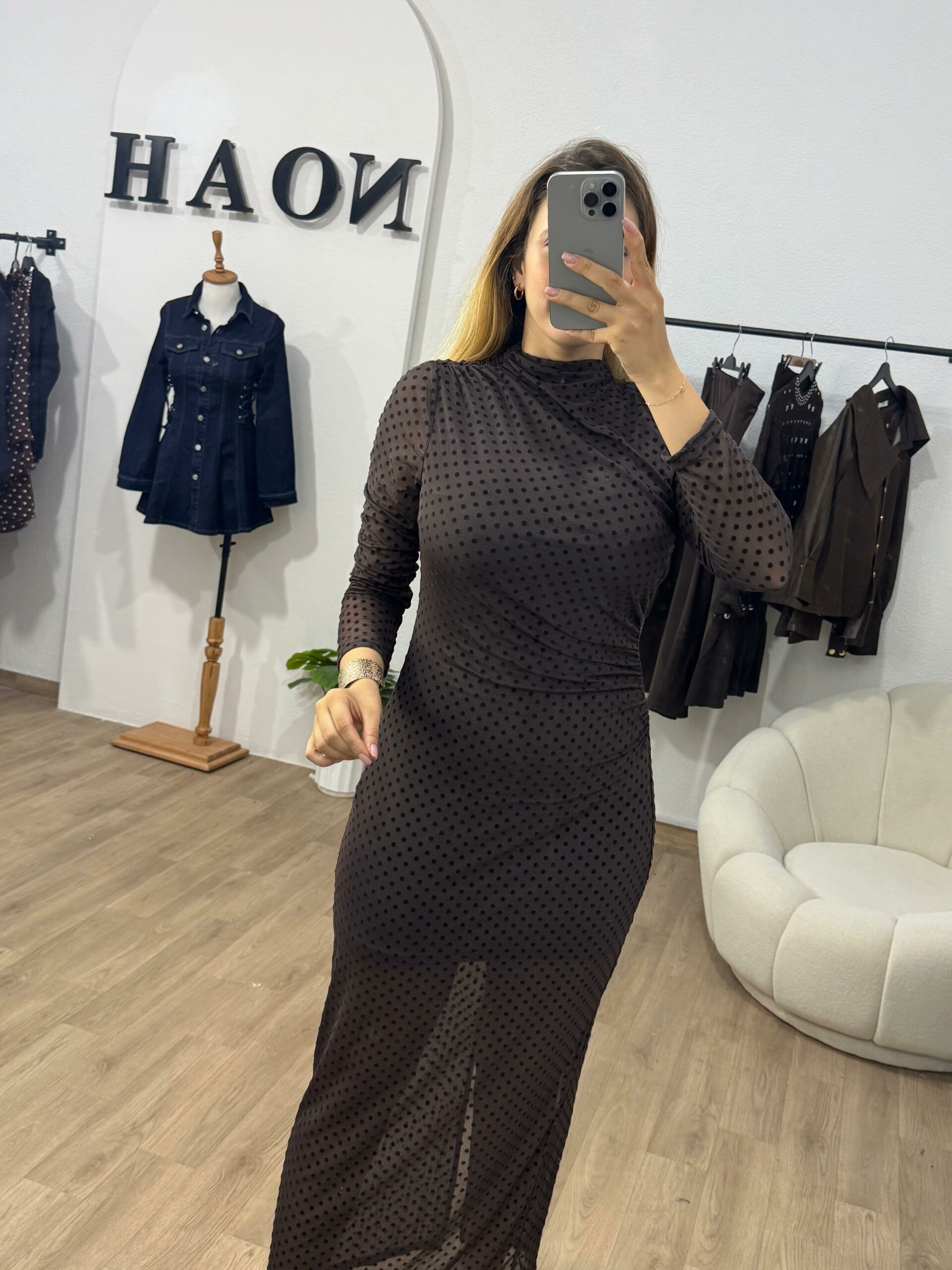 Robe Cacao Élégance