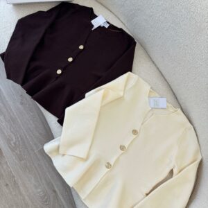 Cardigan Gold Button
