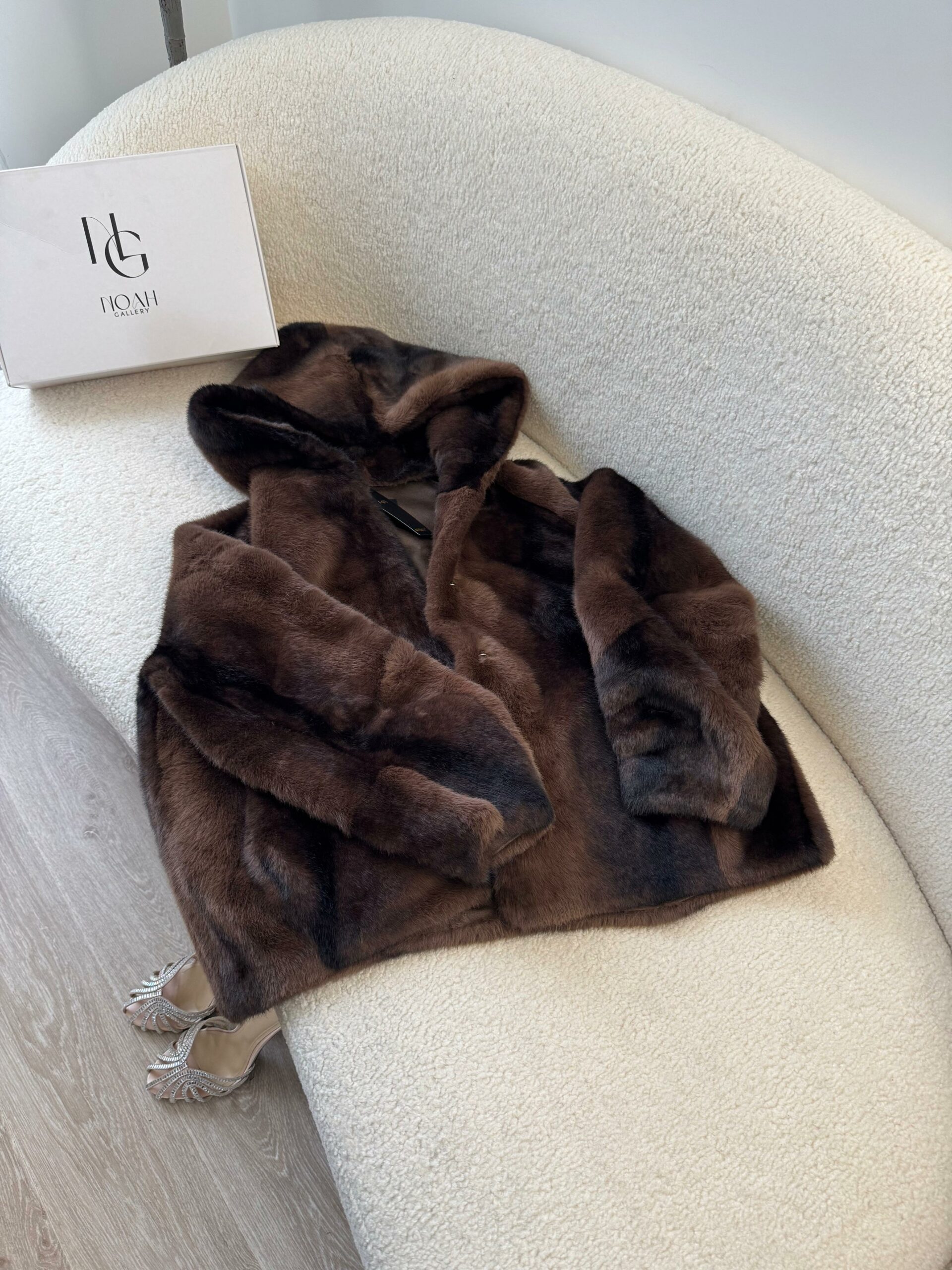 Manteau Fourrure Luxe Aurora