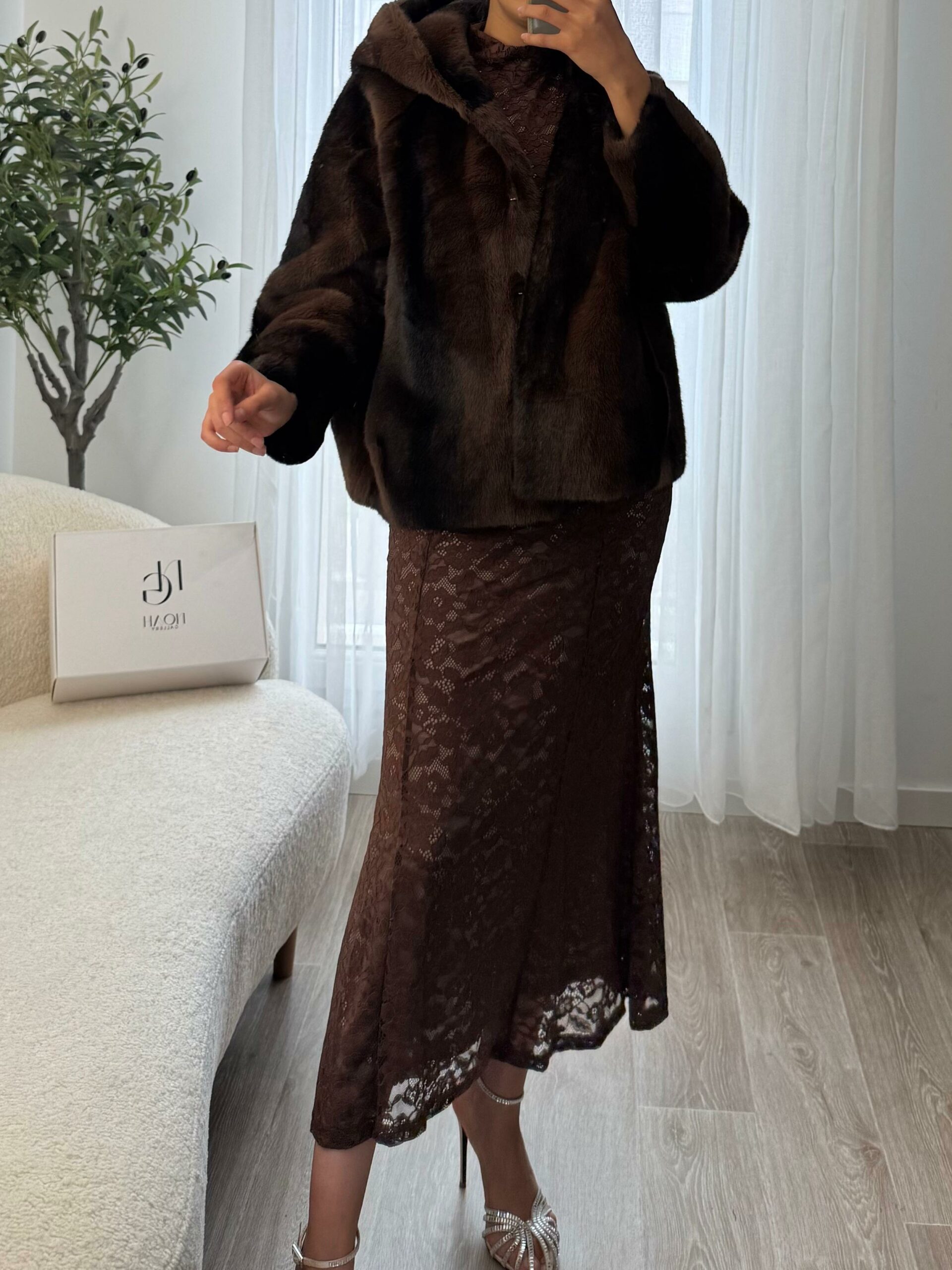 Manteau Fourrure Luxe Aurora – Image 4