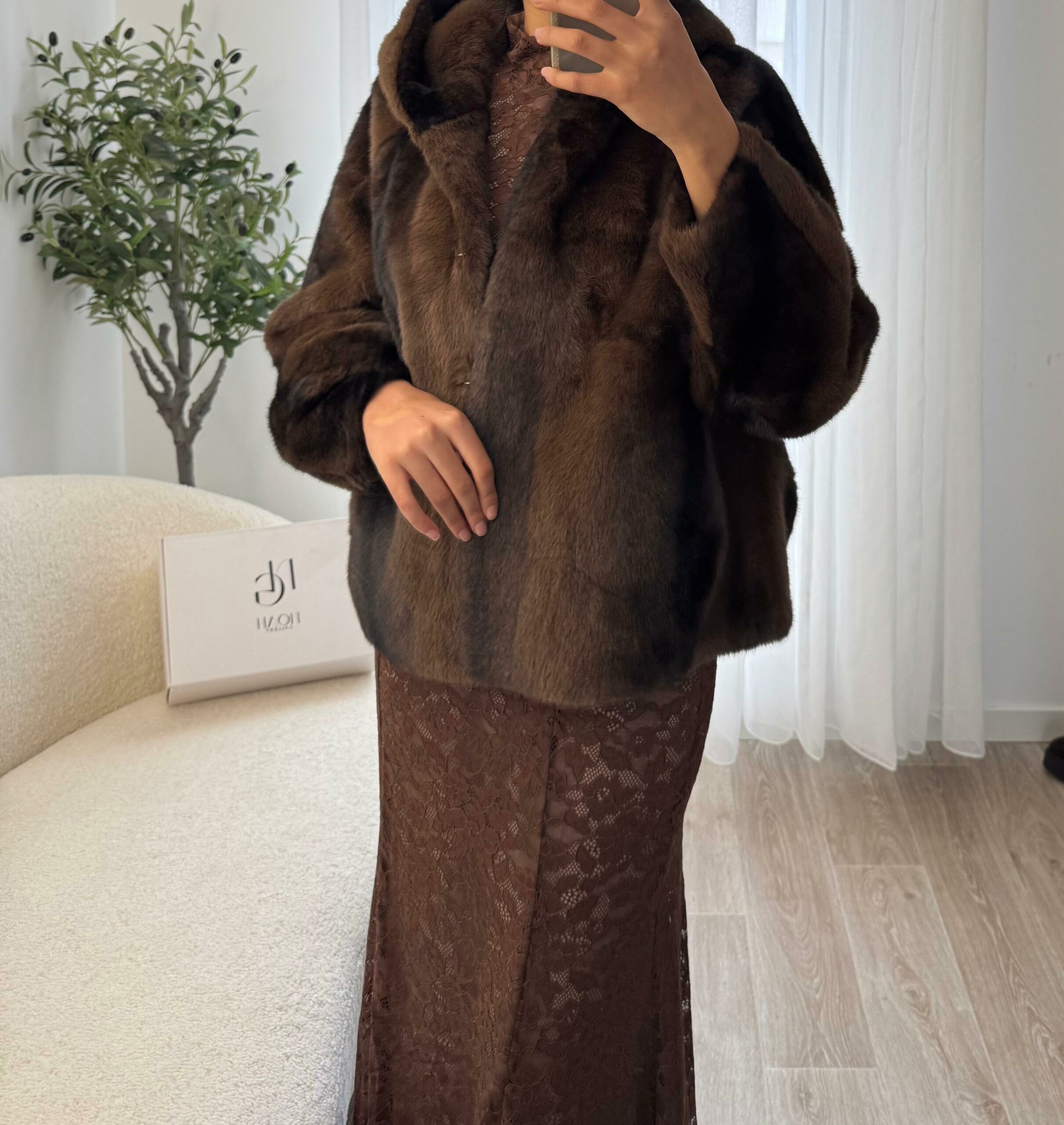 Manteau Fourrure Luxe Aurora – Image 6