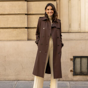 Trench Chocolat Premium