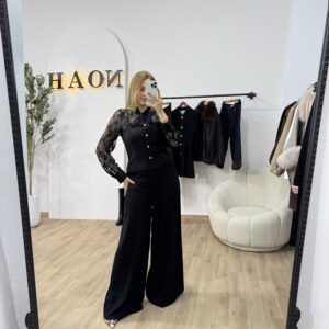 Pantalon Noir Prestige