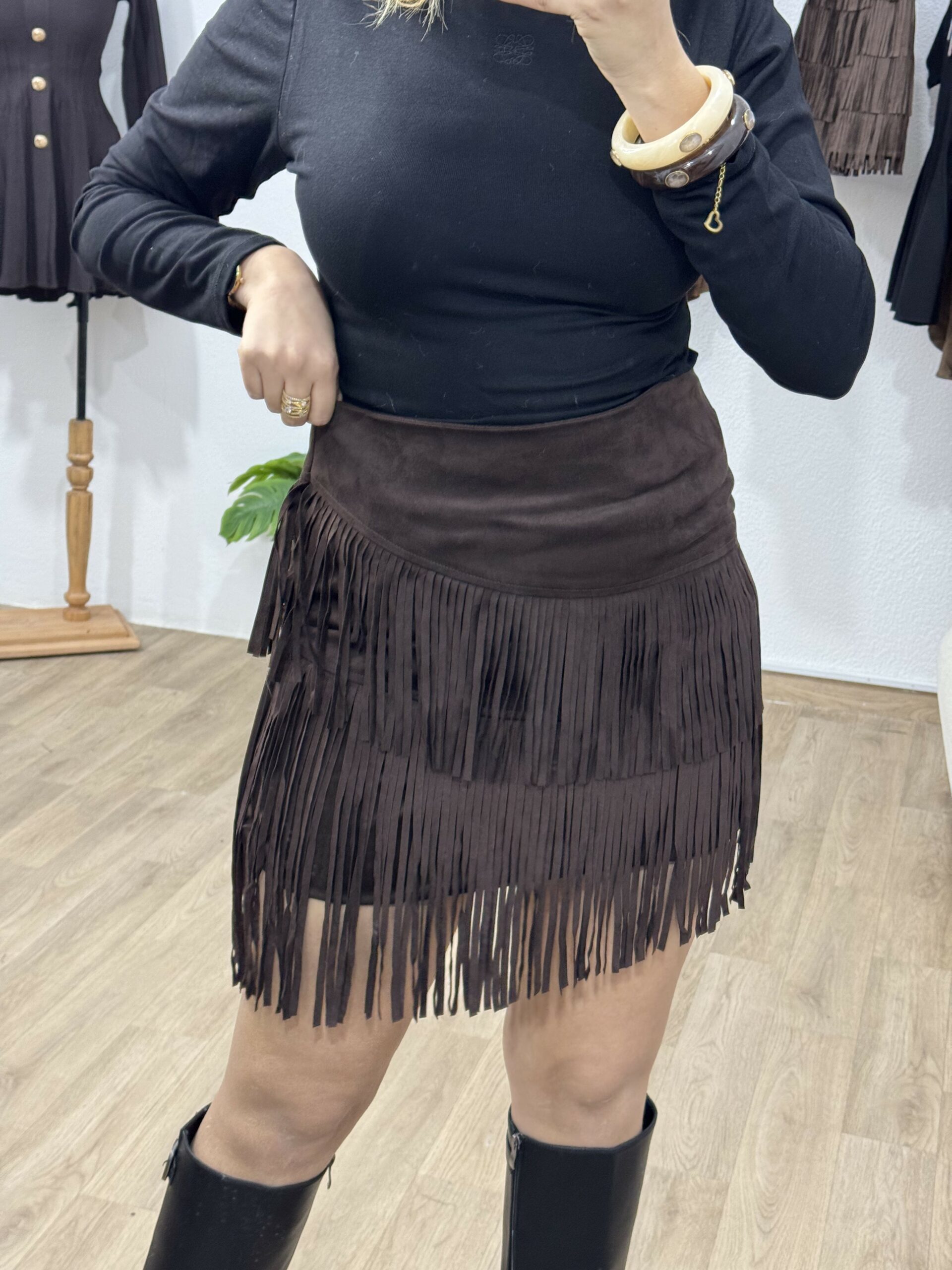 Jupe Frange Bohème – Image 3