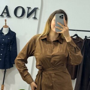 Chemise Daim Élégance