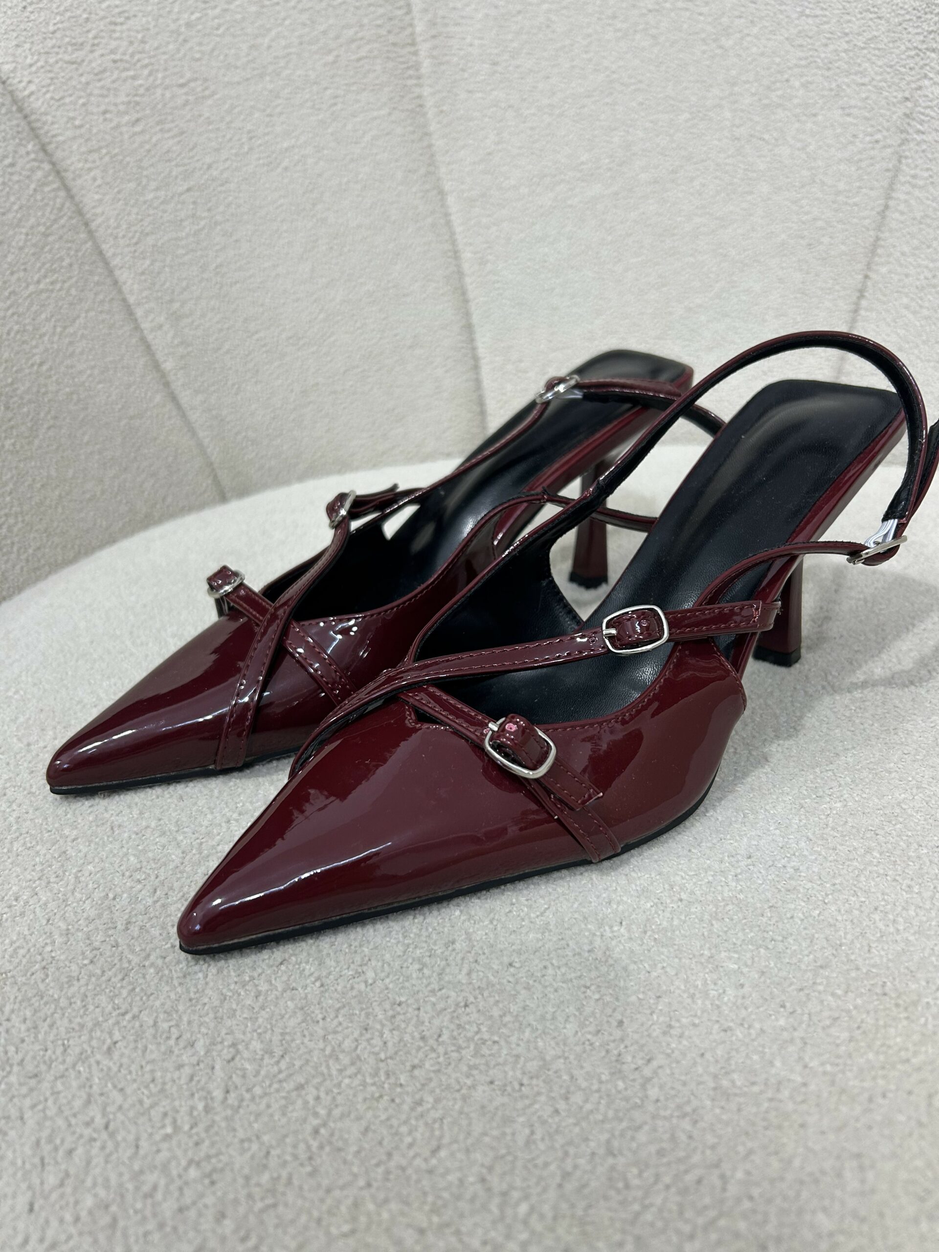 Escarpins Bordeaux Élégance – Image 9