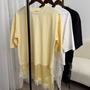 Pull t-shirt dentelle