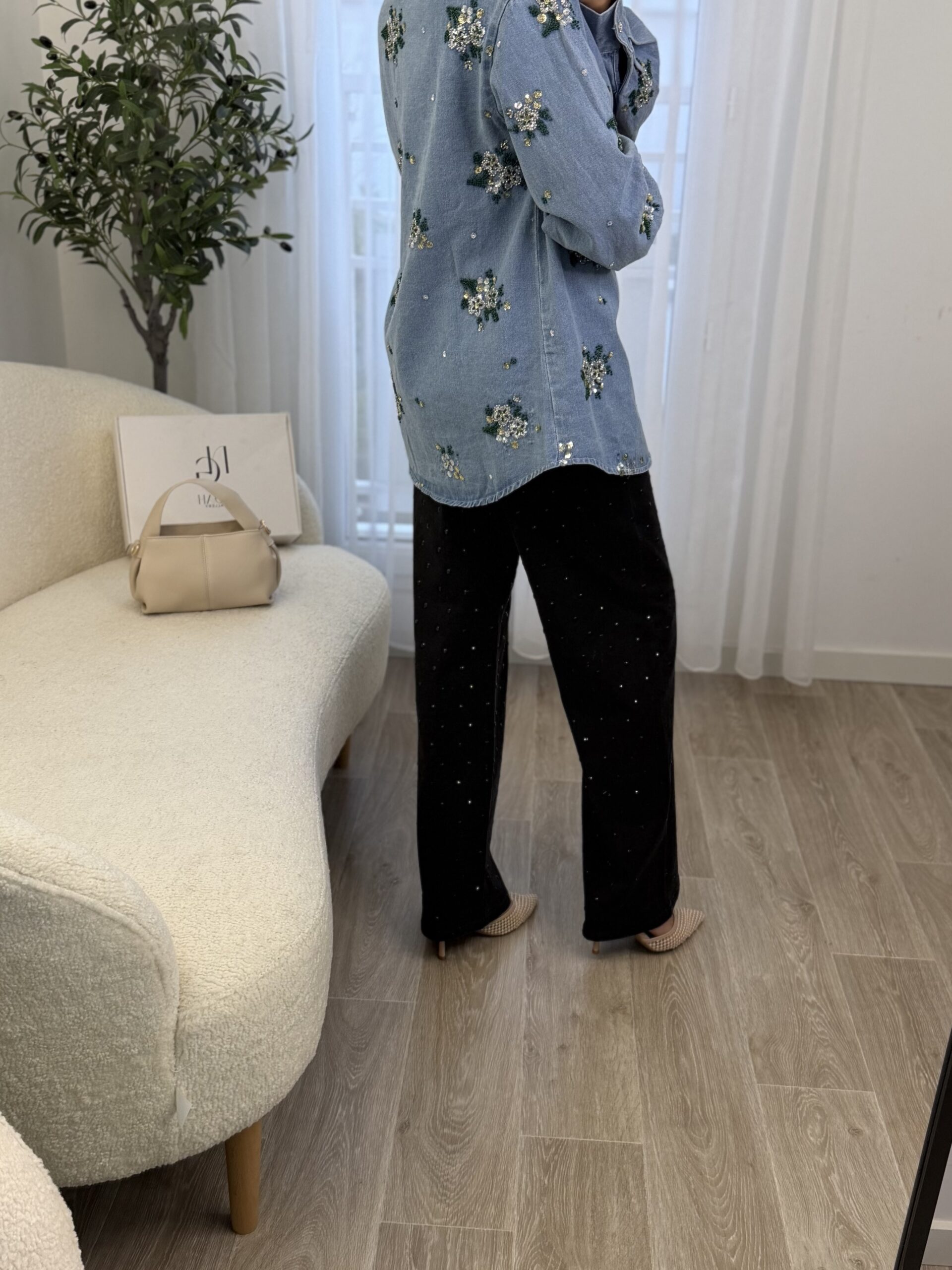 Surchemise Denim Élégance – Image 7