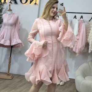 Robe Élégance Volantée