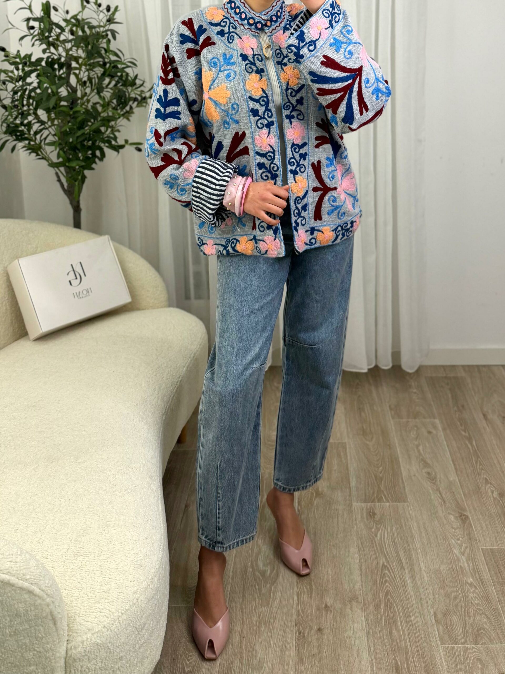 Veste Jardin Brodé – Image 4