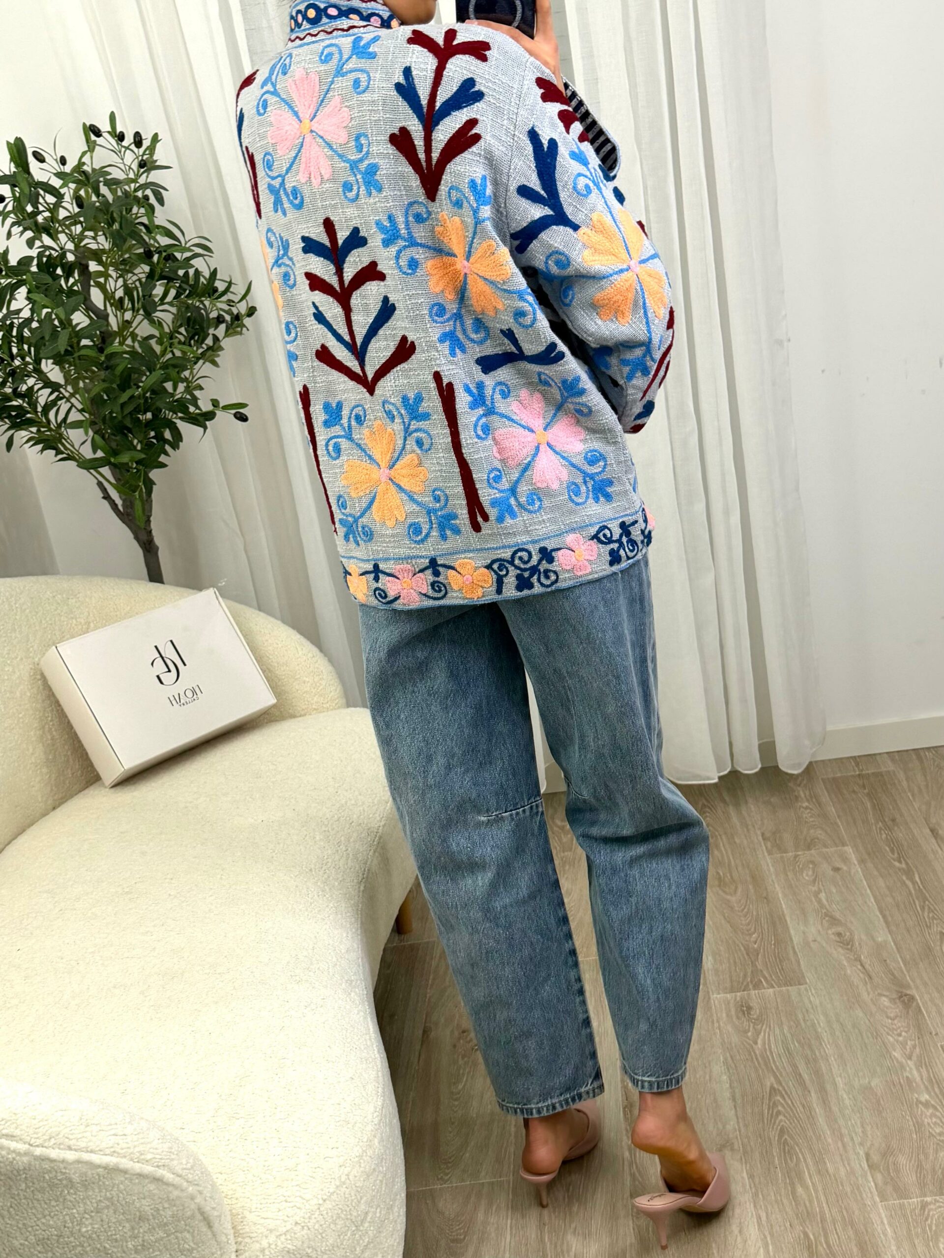 Veste Jardin Brodé – Image 3