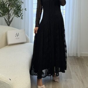 Robe Élégance Dentelle Noire