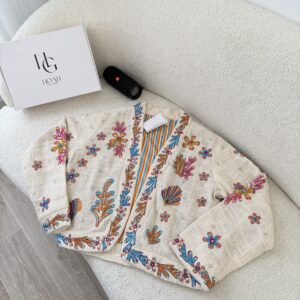 Veste Bohème Brodée Riviera