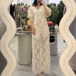 Ensemble Éclat Broderie Anglaise