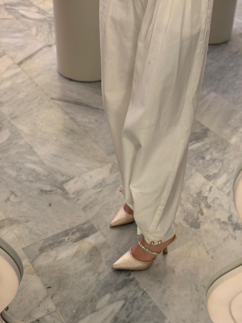 Pantalon Élégance Ivoire – Image 8