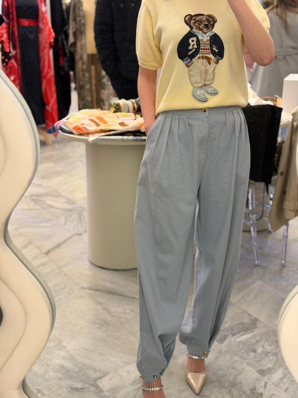 Pantalon Élégance Ivoire – Image 4