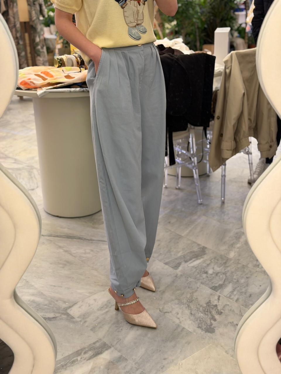 Pantalon Élégance Ivoire – Image 3