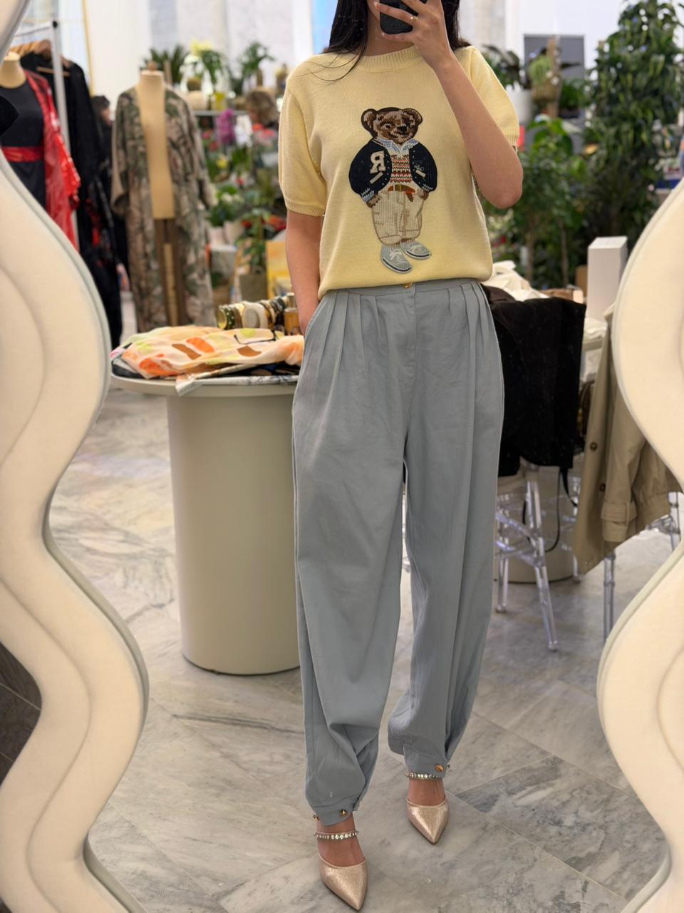 Pantalon Élégance Ivoire – Image 2