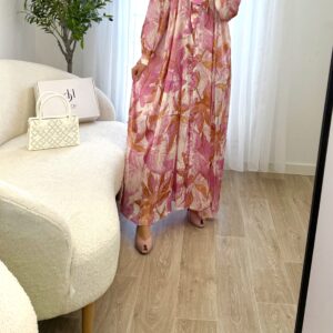 Robe Longue Fleurie Élégance
