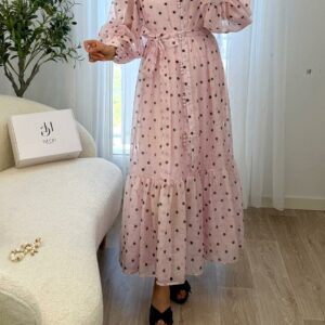 Robe Pink Dot Chic