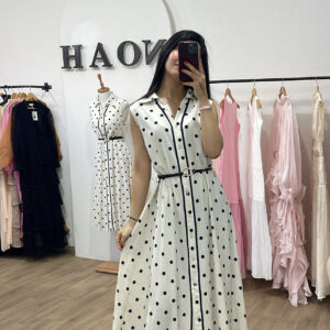 Robe Lina Pois Chic