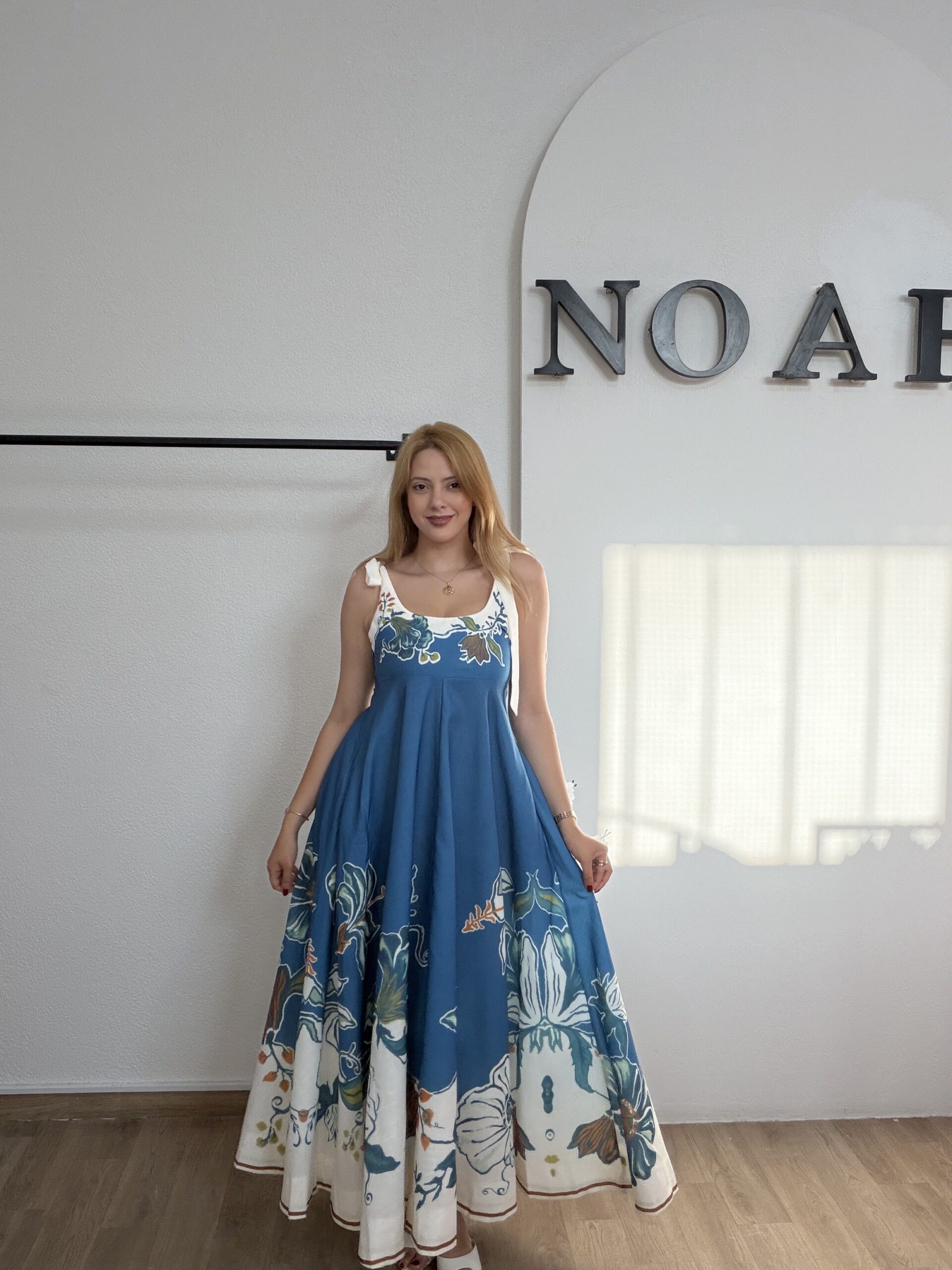 Robe Azur Florale – Image 5