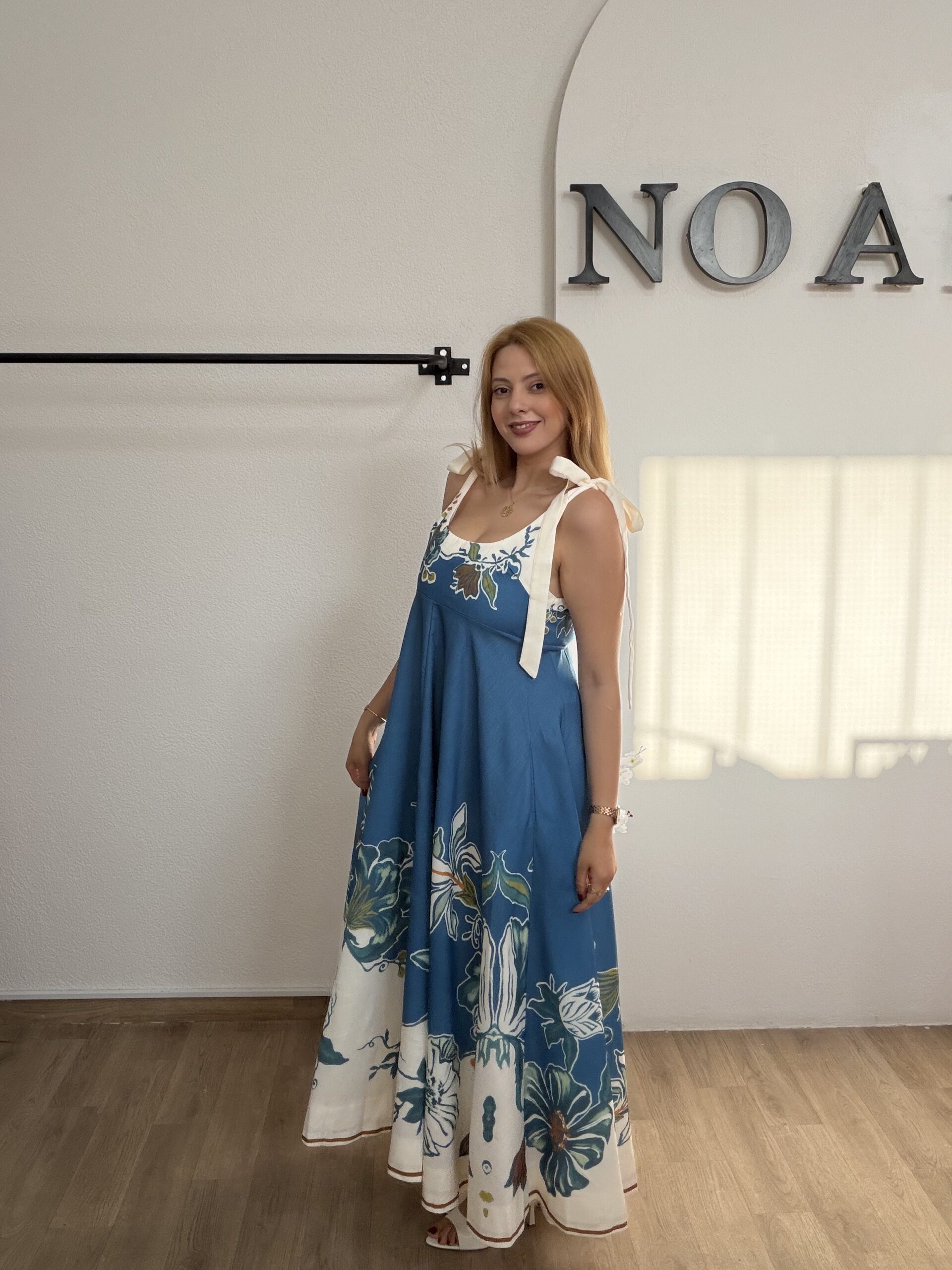 Robe Azur Florale – Image 4