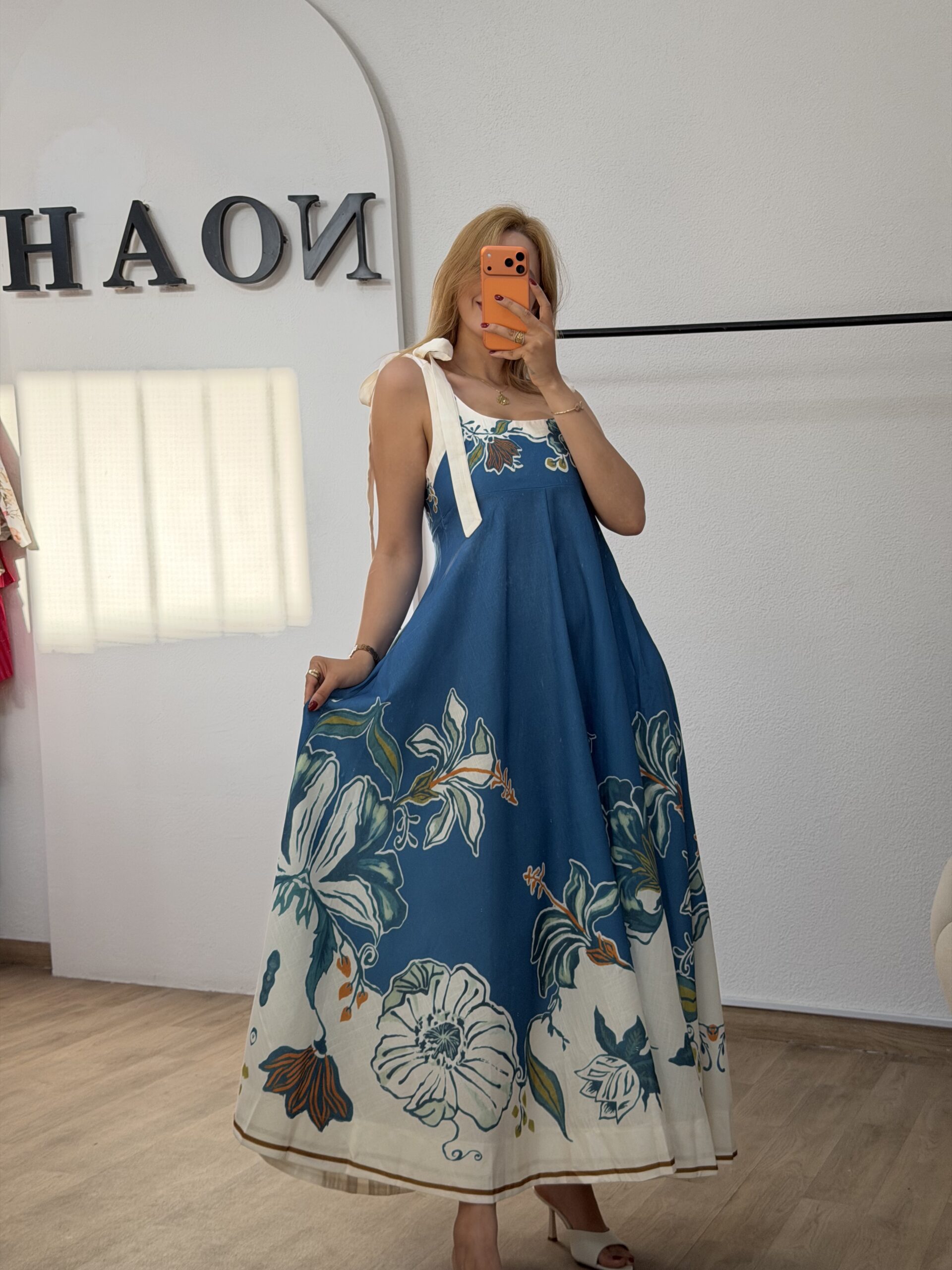 Robe Azur Florale – Image 6