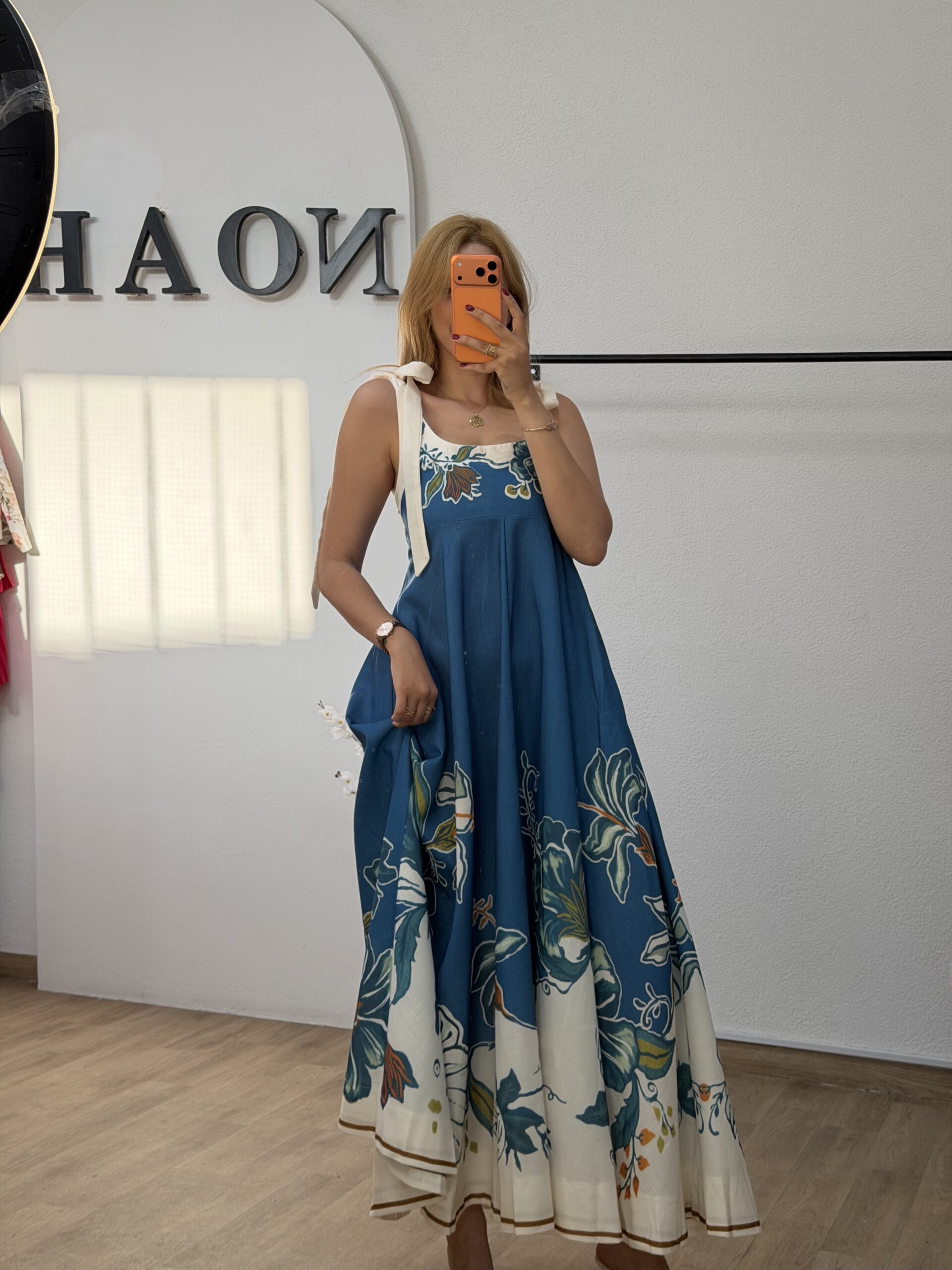 Robe Azur Florale – Image 2
