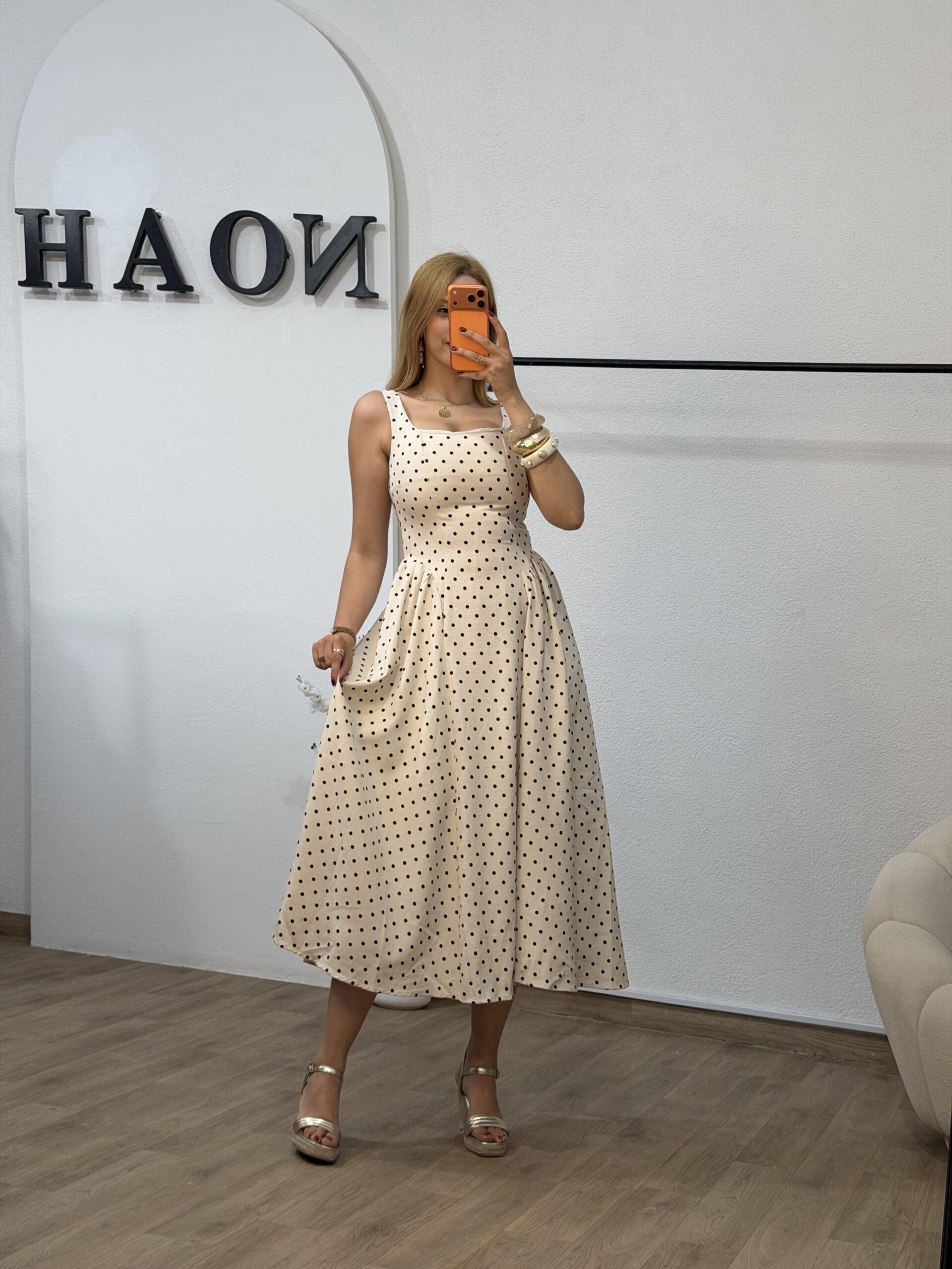 Robe Pois Élégance
