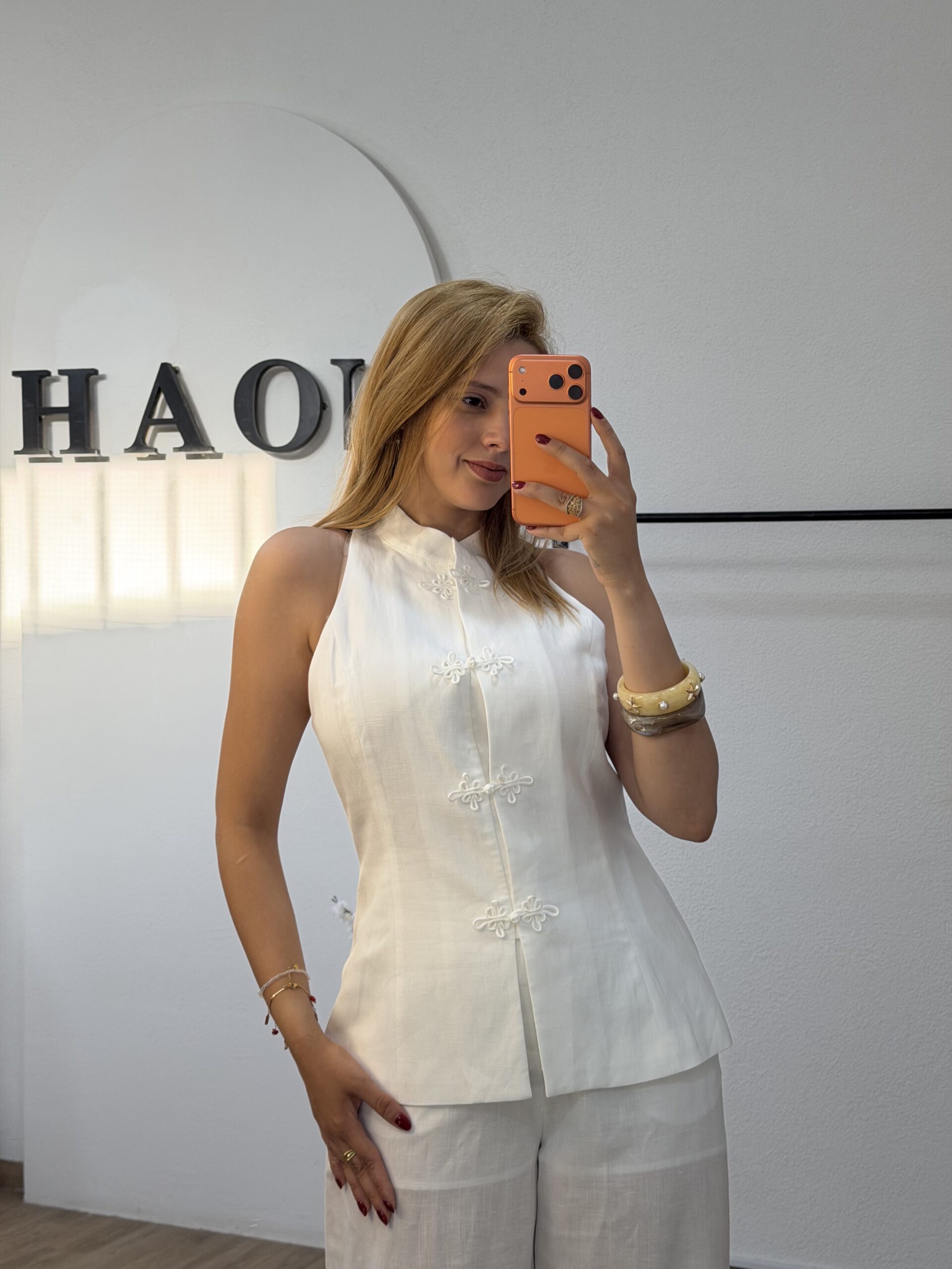 Ensemble Blanc Élégance – Image 7