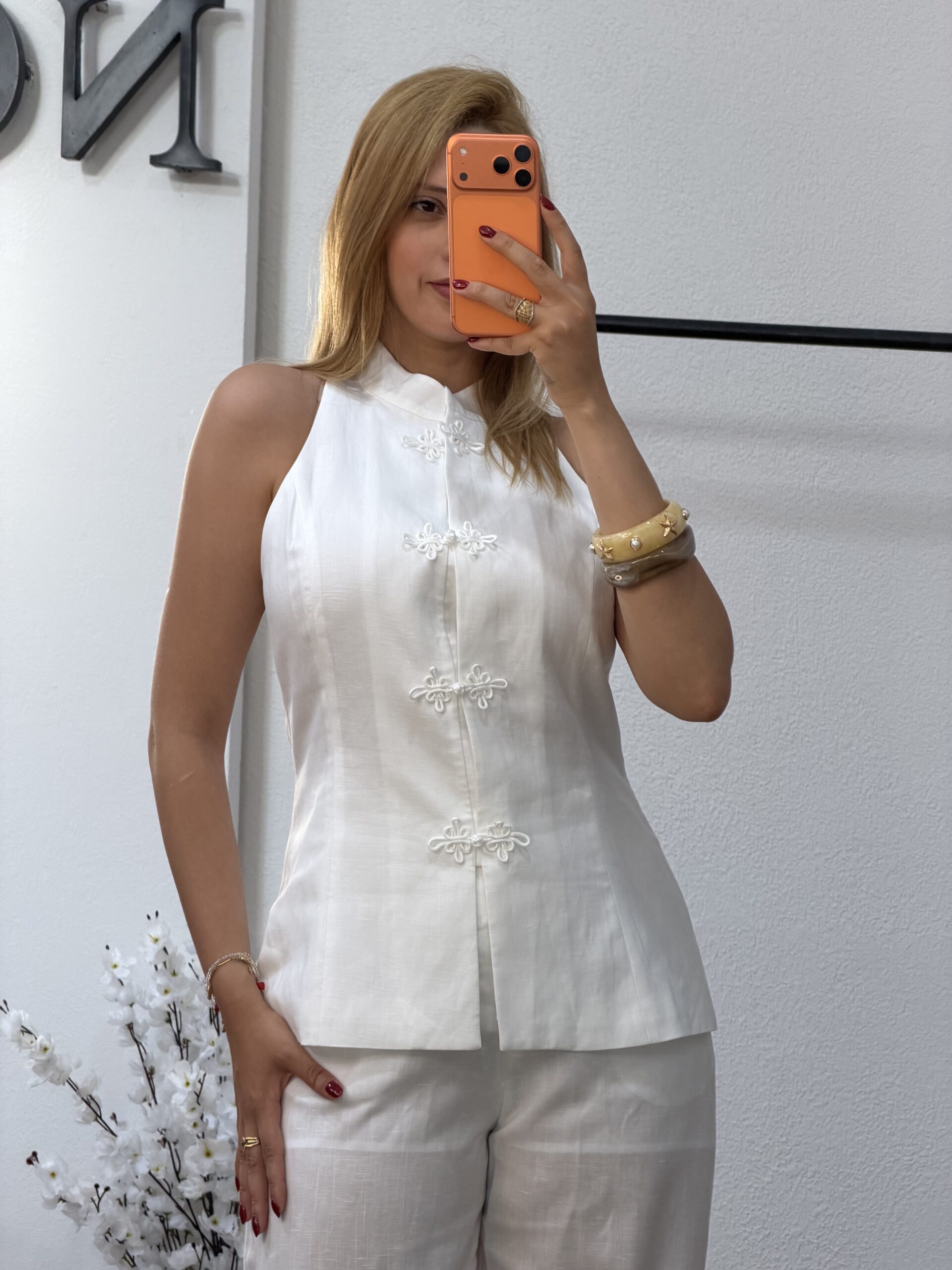 Ensemble Blanc Élégance – Image 4