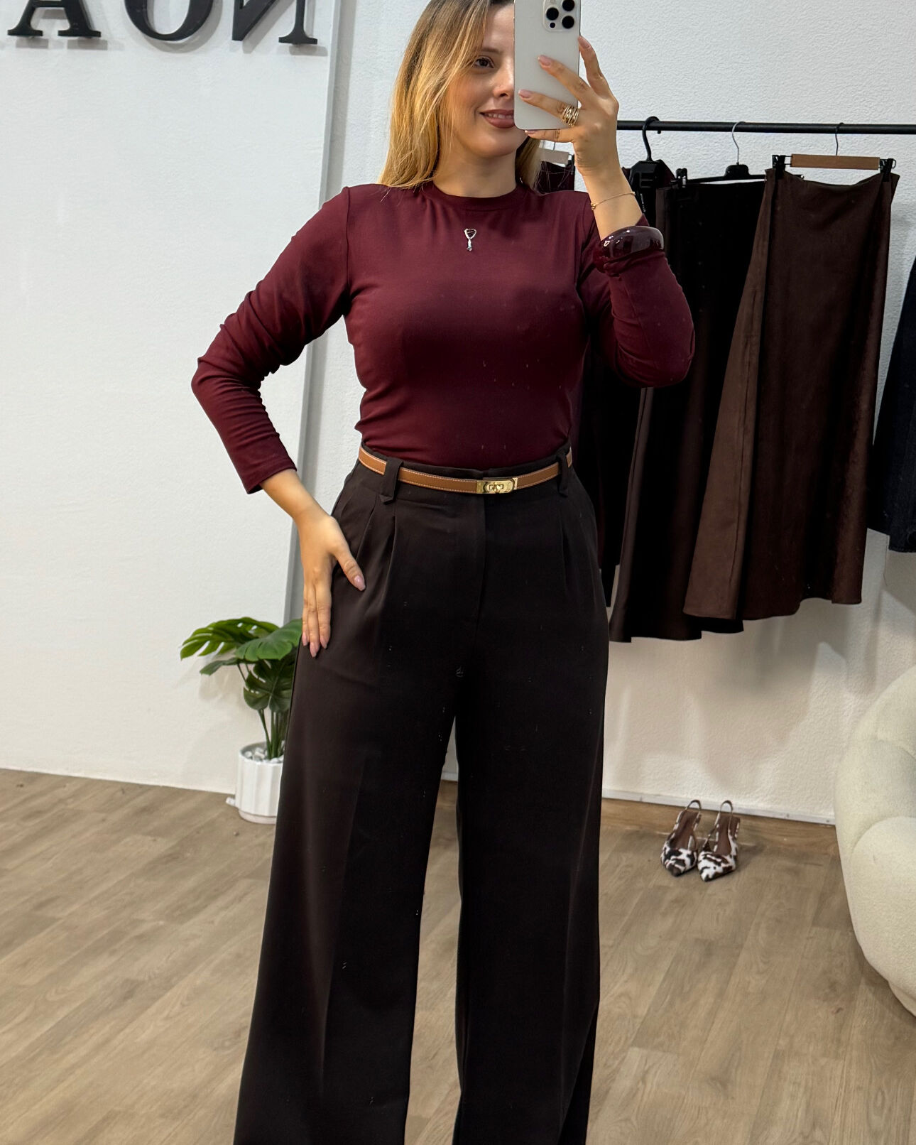 Pantalon Fluide Tailleur - NOAH