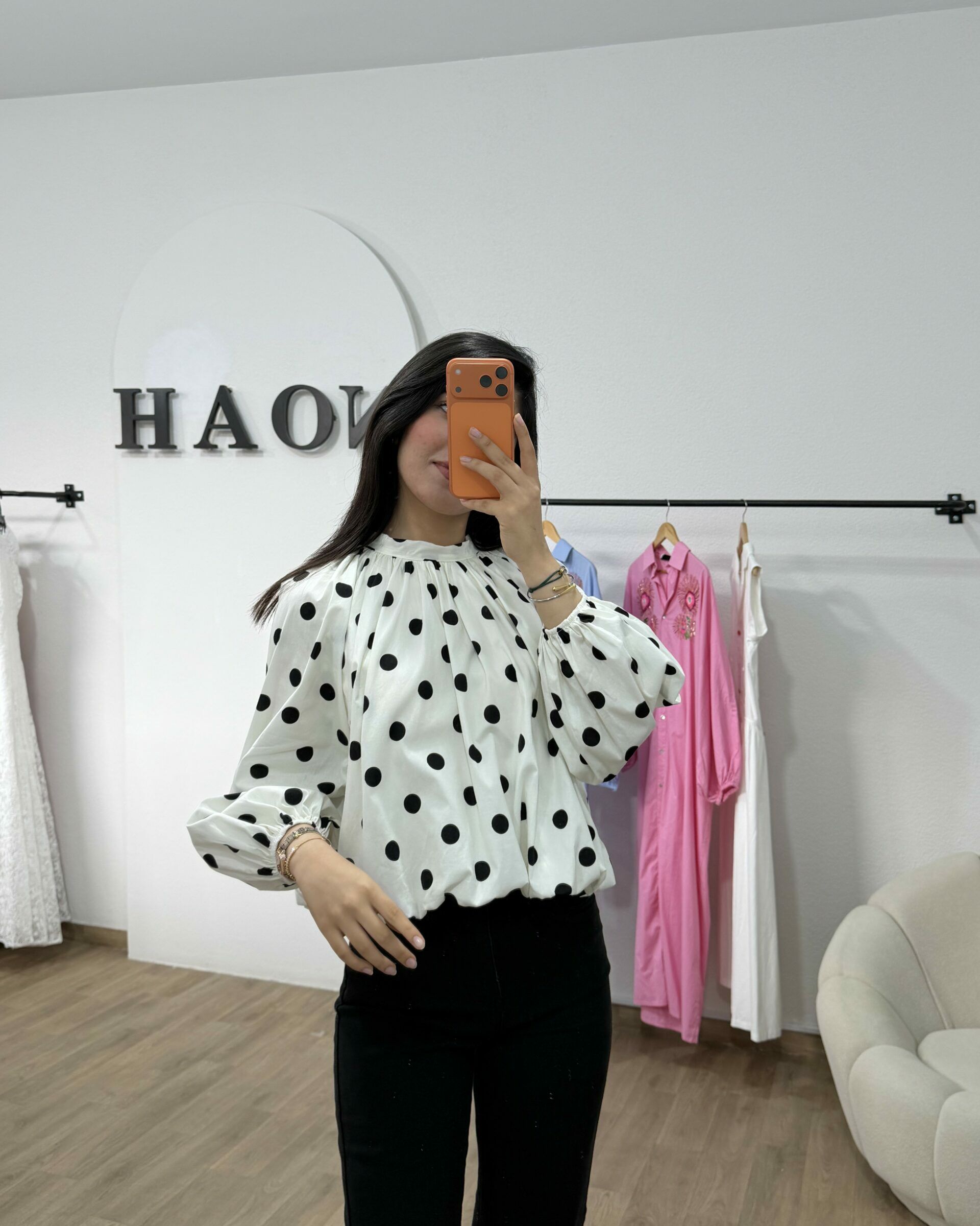 Chemise Polka Élégance - NOAH