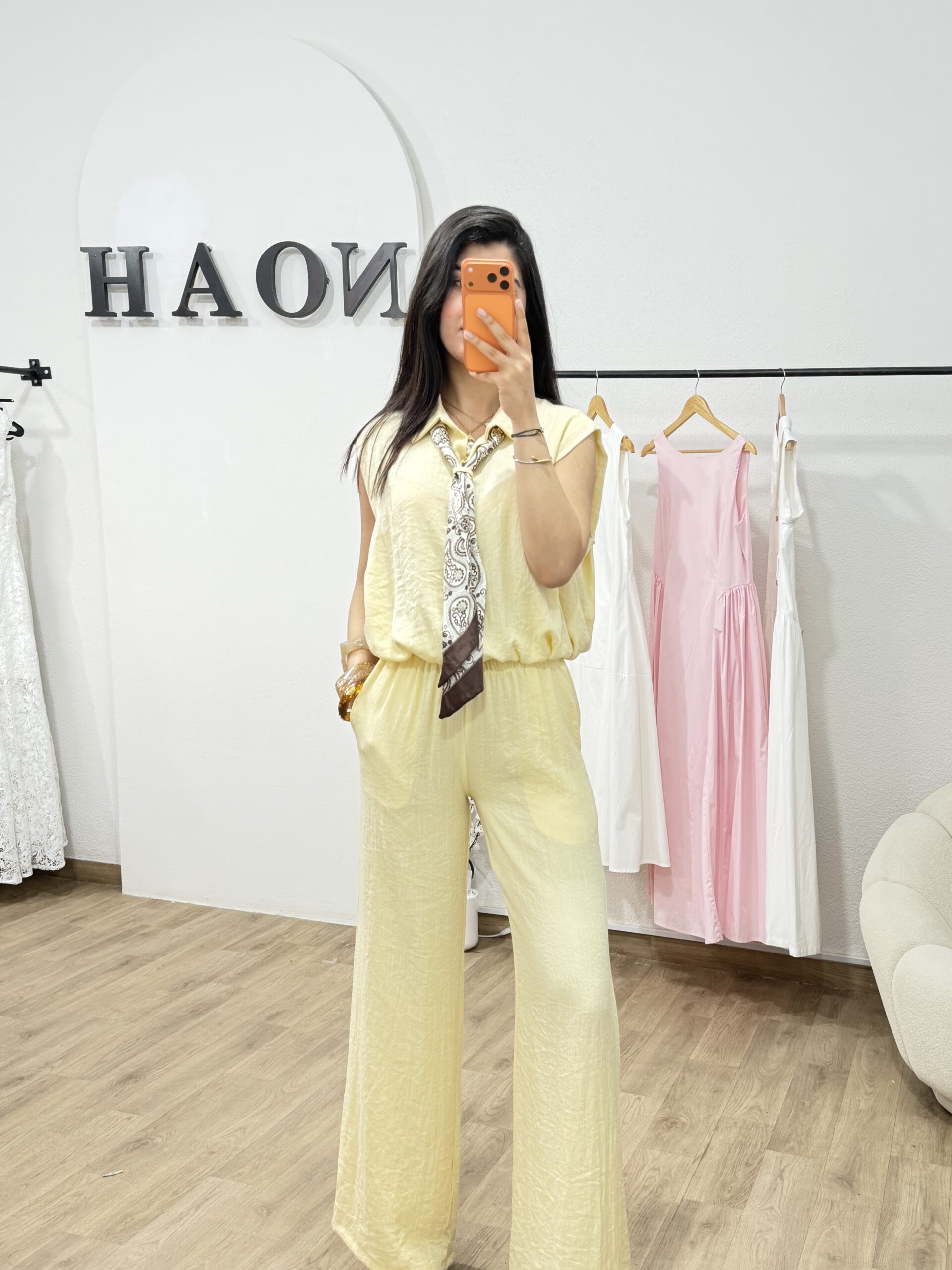 Ensemble Solène Jaune Pastel – Image 3