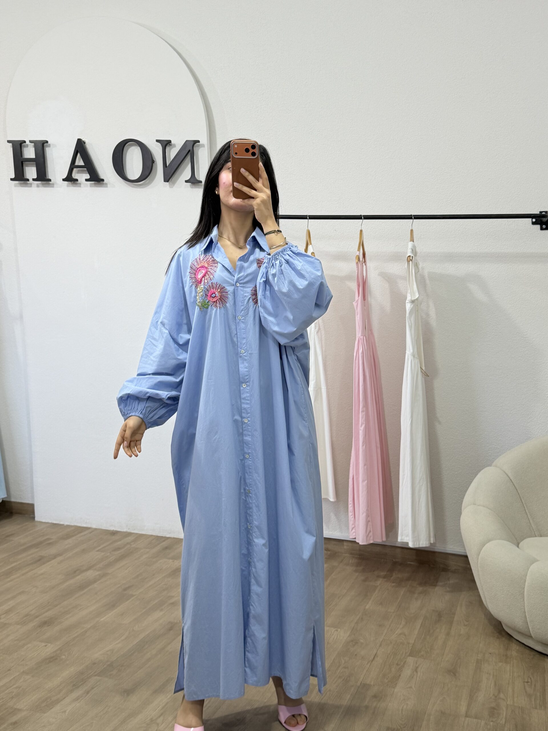 Robe Célia Brodée – Image 5