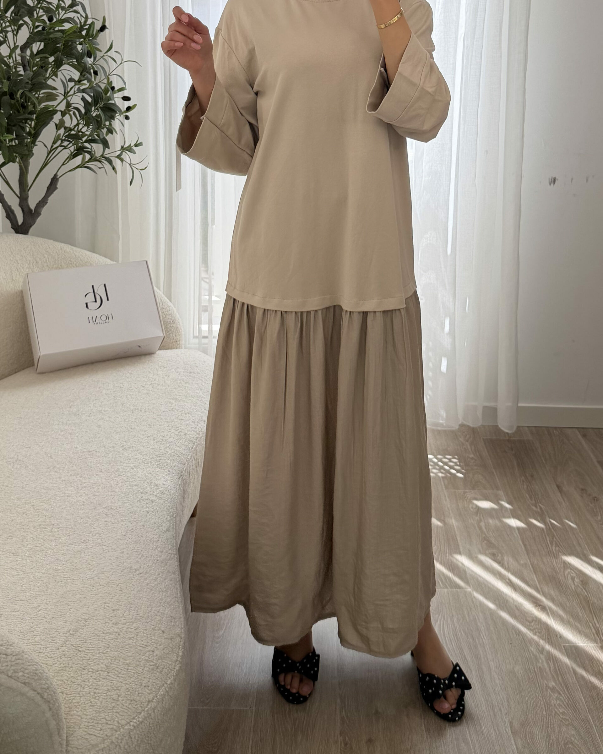 Robe Manches Longues Sans Poches - NOAH