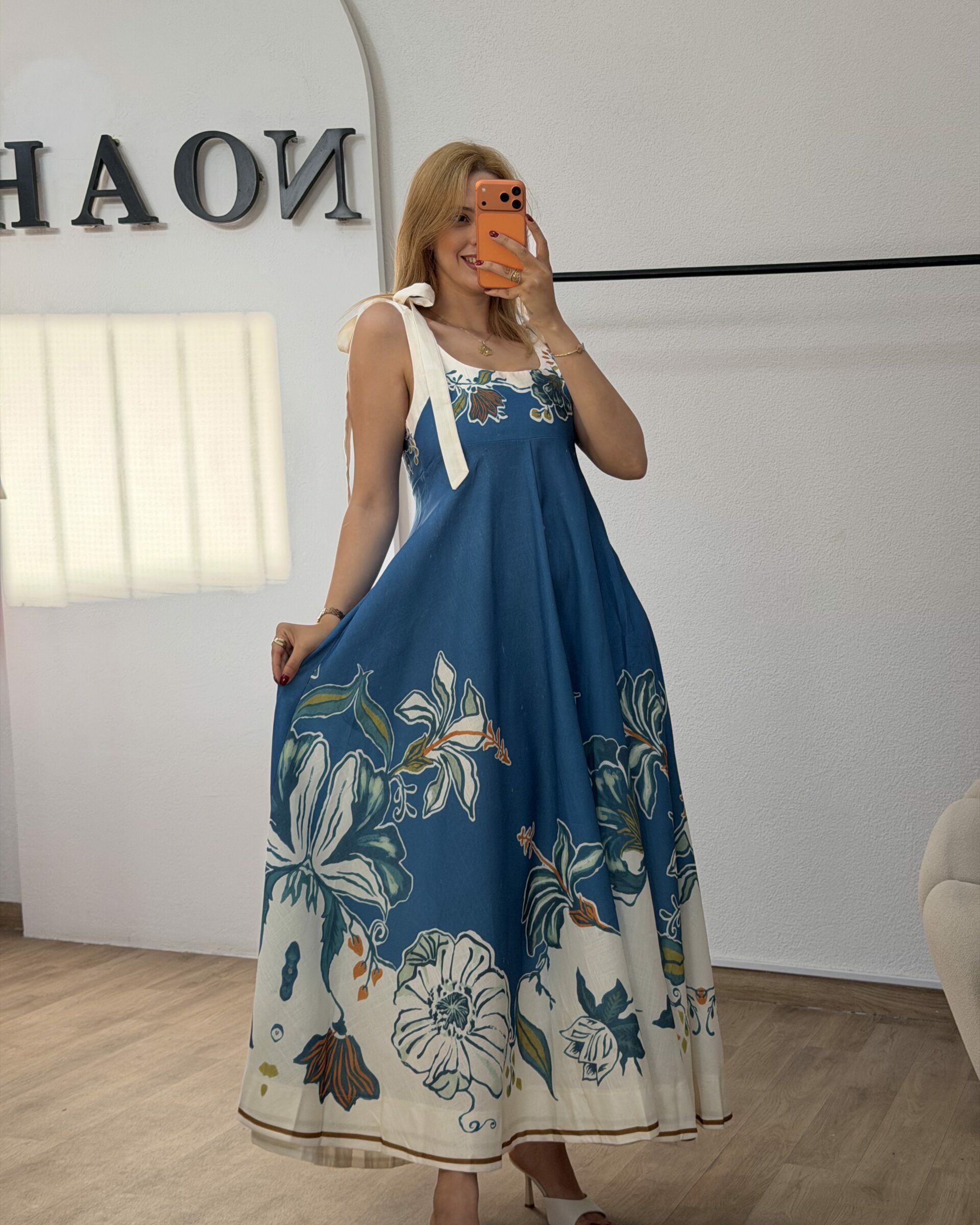 Robe Azur Florale - Robes - NOAH