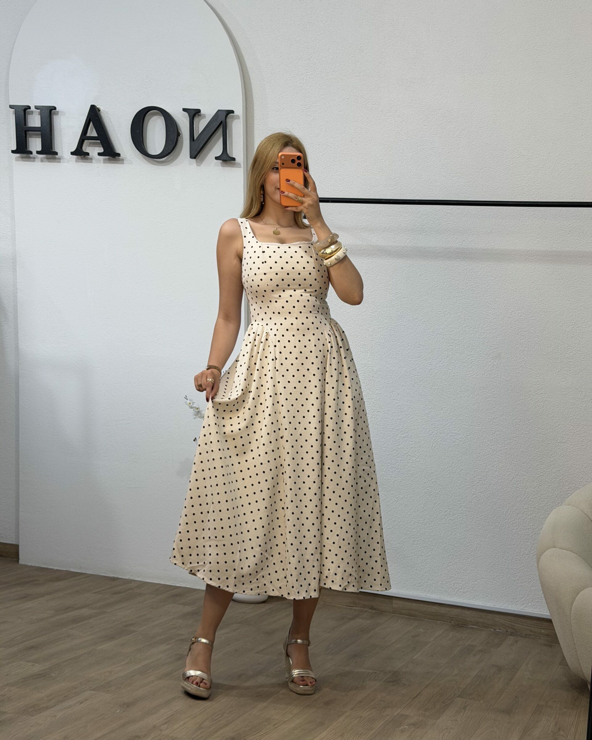 Robe Pois Élégance - NOAH