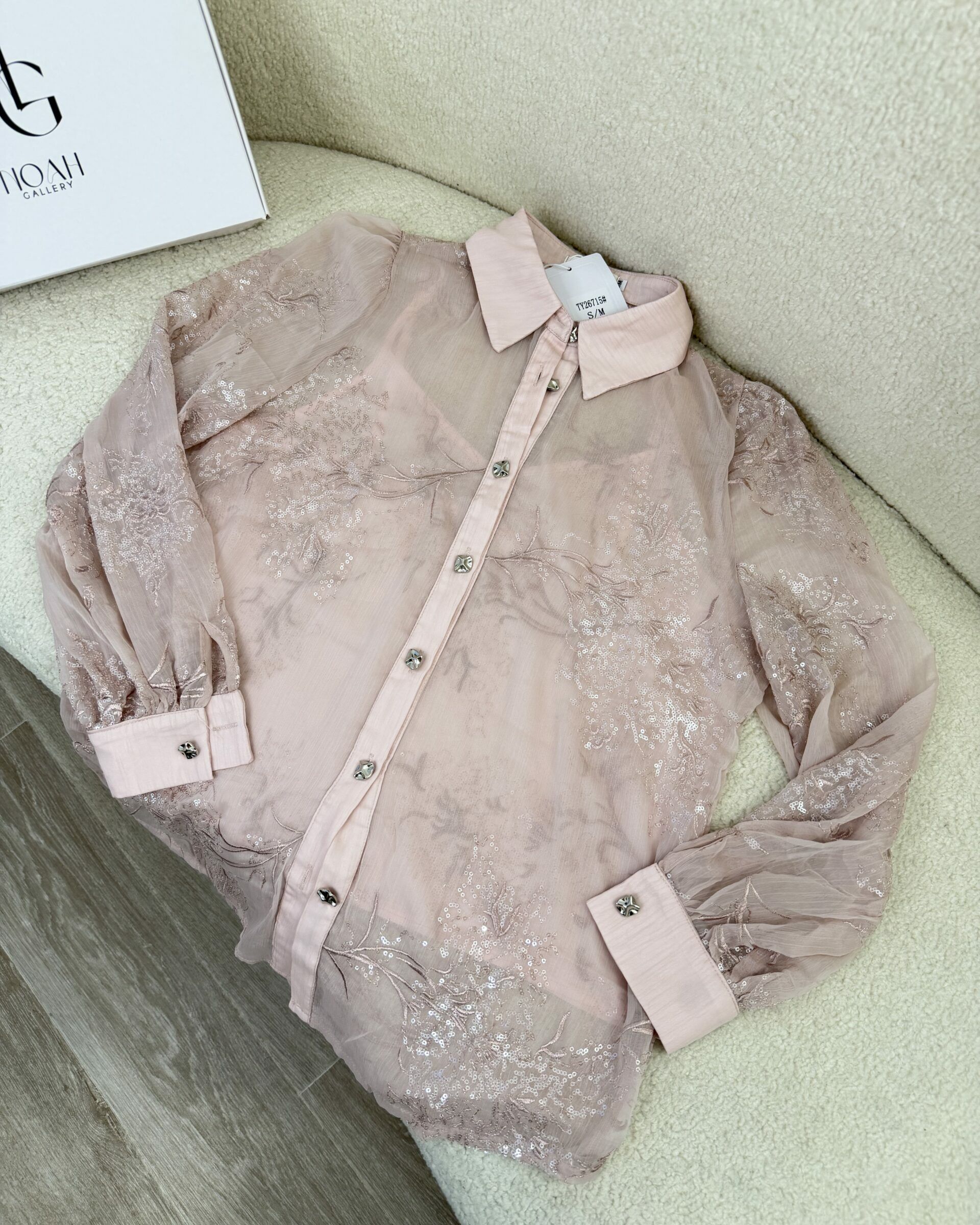 Chemise Élégance Rose - Chemises - NOAH
